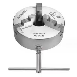 Mandrin de tour auto-centrant à trois mors réglable SANOU K11-250/K11-200/K11-100, mandrin à 3 mors pour machine à tour - Product Image 2