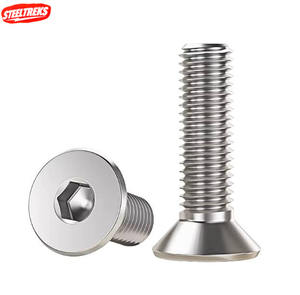 Herramientas de Ferretería, Tornillos Autorroscantes Nuevos Personalizados M6, Tornillos de <span class=keywords><strong>Cabeza</strong></span> <span class=keywords><strong>Avellanada</strong></span> de Acero Inoxidable SS304, Tornillos de <span class=keywords><strong>Cabeza</strong></span> Plana con Ranura Torx, Tornillos <span class=keywords><strong>Allen</strong></span>, Tornillos Hexagonales - Product Image 1