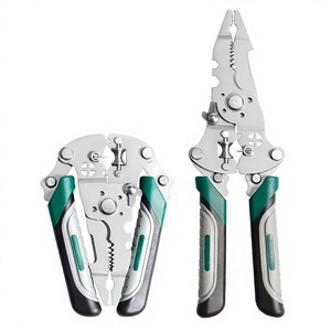 Pince multifonction pliable en acier inoxydable à mâchoires dentelées, dénudeur de fils pour électriciens, vente directe usine - Product Image 3