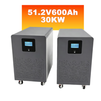 Batterie de stockage d'énergie mobile LiFePO4 51,2 V 48 V 400 Ah 460 Ah 600 Ah 1000 Ah avec communication Wi-Fi RS485 pour système solaire domestique