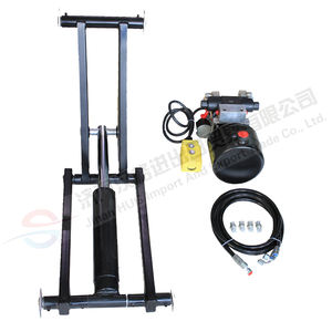 Hidrolik Dump <span class=keywords><strong>Bed</strong></span> <span class=keywords><strong>Hoist</strong></span> Dump Truck sistem Tipping hidrolik kereta gandeng pengangkat Kit - Product Image 1