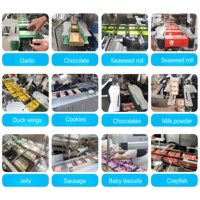 Machine entièrement automatique à grande vitesse pour l'emballage, le conditionnement, le pliage et le déballage de masques, biscuits, masques en tissu et produits électroniques