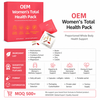 Compléments Alimentaires Multivitaminés pour Femmes – 30 Sachets (5 par paquet) – Tout-en-un – Emballage Personnalisé – Vente en Gros – Marque Privée – OEM