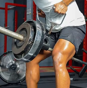 Adaptateur de barre d'haltères en acier au carbone pour Landmine et Squats à la ceinture - Connecteur d'haltères à dégagement rapide pour la maison - Product Image 6