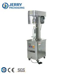 China Manual Semi Automatic Ropp Wine Oil Glass Bottle Aluminum Cap Capper Sealing Capping Machine