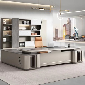 На заказ, Лидер продаж, простой офисный стол, небольшой офисный стол для офиса, Современная компьютерная настольная мебель - Product Image 4