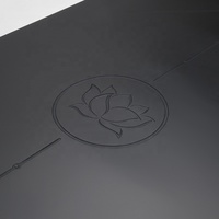 Tapis de yoga en caoutchouc naturel PU Style fitness de haute qualité Logo personnalisable Entreprendre OEM haute élasticité facile à nettoyer