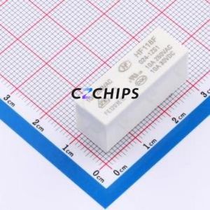 HF118F/024-1ZS1 Power Relay Through hole,10.1x28.5mm Relay 24V 1 Changeover: 1C (SPDT-Changeover)::: 5 10A-250VAC/10A-30VDC - Product Image 1