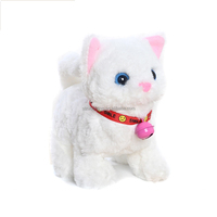 EN STOCK jouets électroniques en peluche pour chat en peluche pour enfants