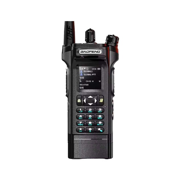 Portable Handheld DM-32 12W Two-Way for Radio Walkie Talkie Double PTT Dual Band DMR Long Talk Range Radio
