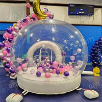 Vente chaude Tente à bulles gonflable géante transparente en PVC Maison de jeu Ballons Imperméable Durable Taille personnalisée Fête d'enfants Mariage