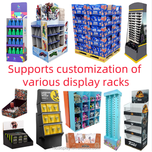Custom Cardboard Pallet <strong>Dump</strong> <strong>Bin</strong> Supermarket Hanging <strong>Mop</strong> <strong>Broom</strong> Cardboard <strong>Display</strong> <strong>Rack</strong> <strong>for</strong> Household - Product Image 5