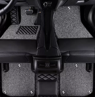 Tapis de sol avec matériaux écologiques pour voiture cinq places, tapis de sol pour BMW/Mercedes Benz/Prado 150/Fiat/Mazda 3