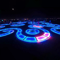Piscine interactive de couleur RVB Offre Spéciale 2022 de lumières de brique led solaires/piste de danse led avec des prix bon marché