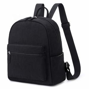 Mini zaino personalizzato per donna moda casual piccolo zaino donna zaini in nylon nero borse personalizzate - Product Image 3