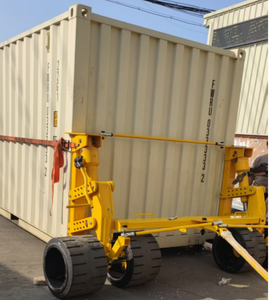 High-Performance 8ton-50ton Hidráulica Big Shipping Container Rodízios Placa Giratória Rodas Levantamento <span class=keywords><strong>Jack</strong></span> para Manuseio de Contêineres - Product Image 4