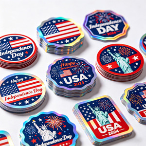 Pegatinas con Brillo, Impresas y Troqueladas, Holográficas, Resistentes al Agua, Adhesivas, con Logotipo Personalizado, Pegatinas Holográficas <span class=keywords><strong>de</strong></span> Anime para Niños - Product Image 5