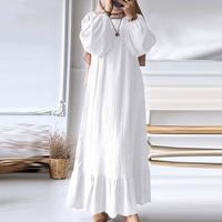 Nouvelle Abaya de Luxe Saoudienne pour Femmes, Robe Musulmane, Abaya Casual Fermée, Dernière Mode Abaya, Design Abaya Dubaï