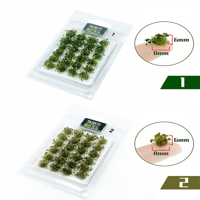 Модель в масштабе «сделай сам», падающие листья, осенняя сцена, флокинг, трава, Буш, растение, Ландшафтная платформа, военный солдат, здание