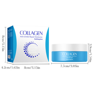 Masque pour les yeux en collagène anti-rides réparateur hydratant pour femme - Product Image 5