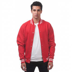 Wholesale Letterman Varsity <b>Jackets</b> Wool Body Genuine Leather Sleeves Winter Wear <b>Smart</b> And Stylish Men's <b>Jacket</b> - Product Image 1