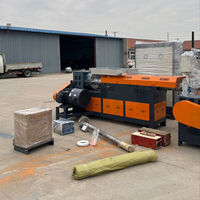 Ligne de production de granulation de plastique PP PE HDPE LDPE LLDPE PET, machine de fabrication de granulés à partir de déchets plastiques, moteur inclus