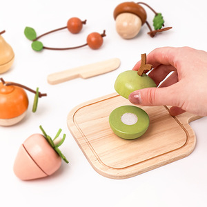 Giocattoli in Legno per Tagliare Frutta e Verdura, Puzzle Educativo per Bambini con Musica e Effetti Sonori - Product Image 2