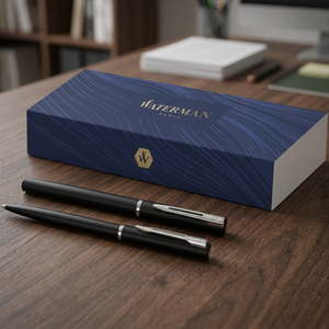 Waterman Allure Multi-Function Pen Set Including Ballpoint and <b>Roller</b> Pens in Blue <b>Ink</b> Model 107752-1 - Product Image 3