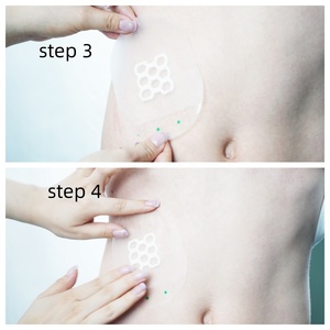 Apósito médico transparente <span class=keywords><strong>Besafe</strong></span>, película visual impermeable, apósito médico de 10*9cm, autoadhesivo, para heridas, almohadilla absorbente - Product Image 5