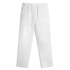Gingtto Custom Top Desgin <span class=keywords><strong>pantaloni</strong></span> di <span class=keywords><strong>lino</strong></span> OEM traspiranti di alta qualità da <span class=keywords><strong>uomo</strong></span> - Product Image 4