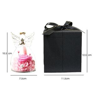 Regalos de San Valentín, Navidad, Día de la Madre, Día de Acción de Gracias, Figuras de Rosas Preservadas, Ángel, Flor Eterna para Mujeres, Abuela - Product Image 2