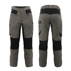 Pantalon de travail en pur coton pour hommes, vêtements de sécurité avec poches, vêtements de travail pour les travaux souterrains et les travaux de quai - Product Image 5