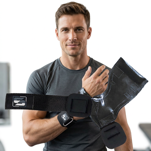 SAAR INDUSTRIES - Agarrador de Mano de Neopreno con Diseño Personalizado y Patrón Antideslizante, Duradero para Ejercicios de Gimnasio y Fitness - Product Image 1