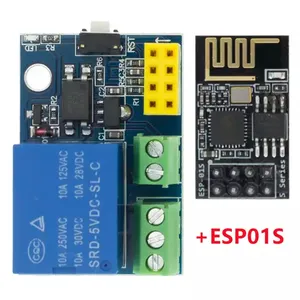ESP8266 ESP-01S ESP-01 5V WiFi Modul Relai Hal Rumah Pintar Remote Control Beralih Telepon Aplikasi Modul WIFI Nirkabel