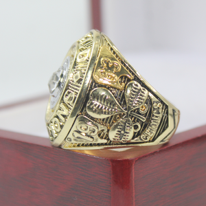 Bague de championnat <span class=keywords><strong>celtique</strong></span> 1963 personnalisée en gros Collection de fans rétro commémorative en alliage plaqué argent 925 cristal strass hanche - Product Image 4