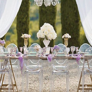 <span class=keywords><strong>Chaise</strong></span> de salle à manger Devil en acrylique cristal, design nordique, stable et moderne, <span class=keywords><strong>pour</strong></span> mariage, banquet, fête - Product Image 3