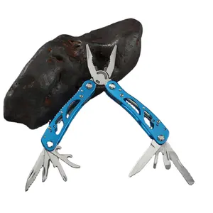 מצויד EDC Multitool Plier Keychain כיס רב כלי נייד מתקפל חיצוני הישרדות Multitool