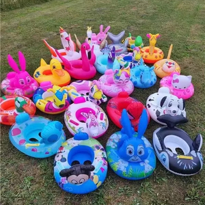 Venta caliente Pvc Animal Piscina Flotador Asiento Anillo Inflable Unicornio Piscina Al Aire Libre Balsa flotante - Product Image 1