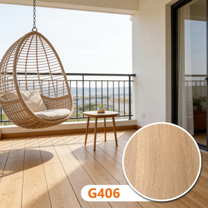 Revêtement de sol SPC largement utilisé dans les centres de confinement, facile à nettoyer, imperméable et résistant à l'humidité, imitation <span class=keywords><strong>bois</strong></span>, système de verrouillage RVP - Product Image 6