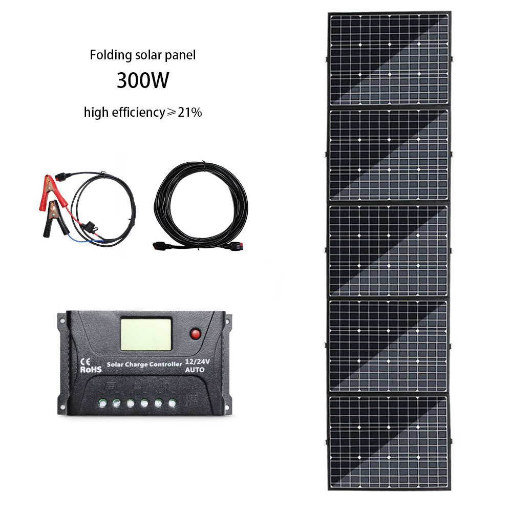 High Efficiency PVC Waterproof Mono <strong>Solar</strong> Photovoltaic <strong>Panels</strong> 18V 100W <strong>200W</strong> 300W <strong>Foldable</strong> Portable <strong>Solar</strong> Cell <strong>Panels</strong> for Outdoor