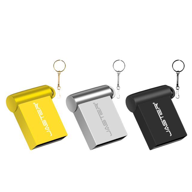 Customized Mini Metal USB Flash Drive 8GB 16GB 32GB 64GB 128GB Capacity Micro USB 2.0 Stick New Custom LOGO