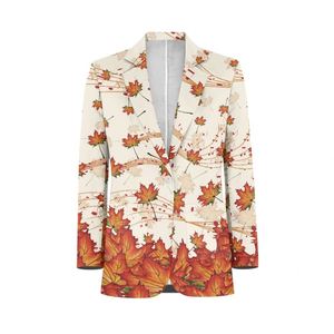 Женский пиджак с принтом - Product Image 3