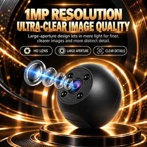กล้องรักษาความปลอดภัย C8Mini WiFi 1MP, ดูอัลแบนด์ 2.4G&5G, การเชื่อมต่อออฟไลน์แบบฮอตสปอต 50M AP, ระบบมองเห็นกลางคืนด้วยอินฟราเรด, ระบบตรวจจับความเคลื่อนไหว - Product Image 6