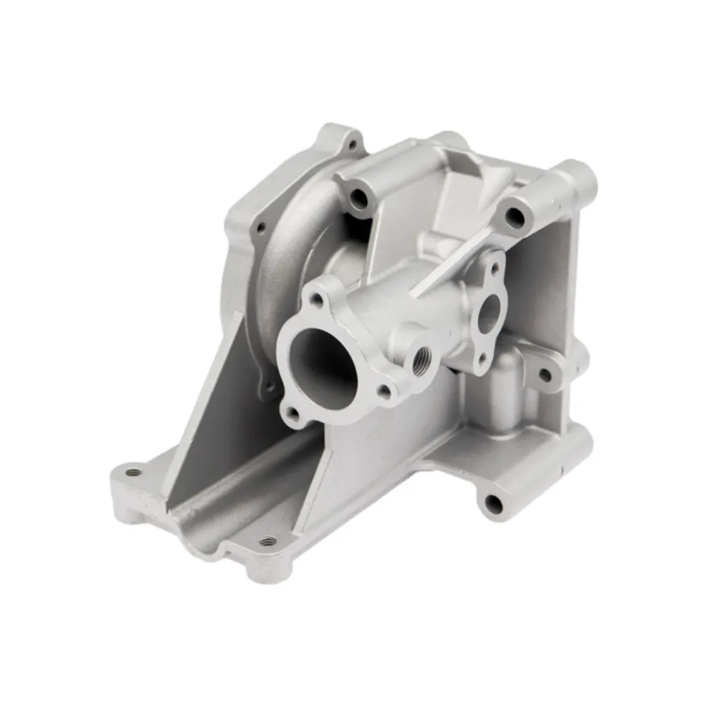 OEM custom service gravity casting die casting aluminium automotive pump base holder