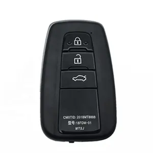 3 Knoppen Afstandsbediening Auto Smart Key Shell Case Fob Voor Toyota C-Hr RAV4 Prius Camry 2018 2019 HYQ14 Fbc/Fbe