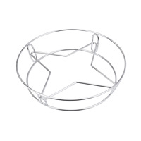 Support de casserole en acier inoxydable, isolant thermique, anti-brûlure, sans installation requise, support de cuisson à la vapeur robuste avec coussinets