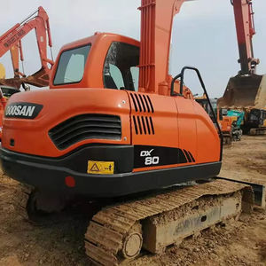 Mini-excavatrice DOOSAN DX80 8 DX 75 60 55 tonnes d'occasion, machines de terrassement coréennes, excavatrices sur chenilles d'origine, vente à prix réduit - Product Image 1