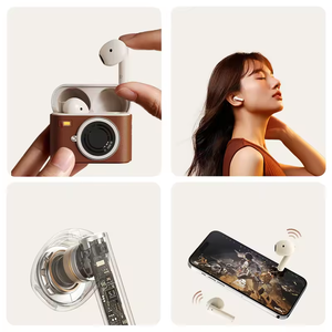 Superventas 2023 Deportes Hifi Estéreo Bass Auriculares Gaming TWS Regalos Auriculares para <span class=keywords><strong>Apple</strong></span> iPhone Retro Wireless In-ear Auriculares - Product Image 4