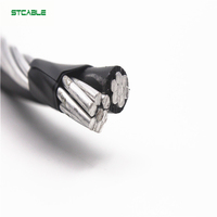 Alta calidad de dúplex/triplex/cuádruplex servicio Drop ABC Cable especificación #6, #4, #2, #1/0, #2/0, #3/0, #4/0 AWG lista de precios