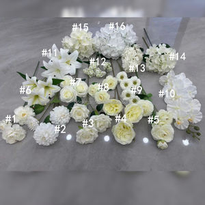 Pieza central <span class=keywords><strong>de</strong></span> Mesa <span class=keywords><strong>de</strong></span> flores mixtas moradas, hecha a mano, realista, Real Touch, alta calidad, Artificial para fiesta, boda - Product Image 6
